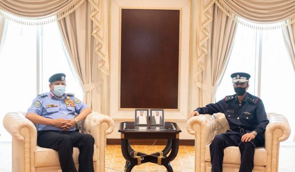Director General of Public Security Meets Jordanian Counterpart